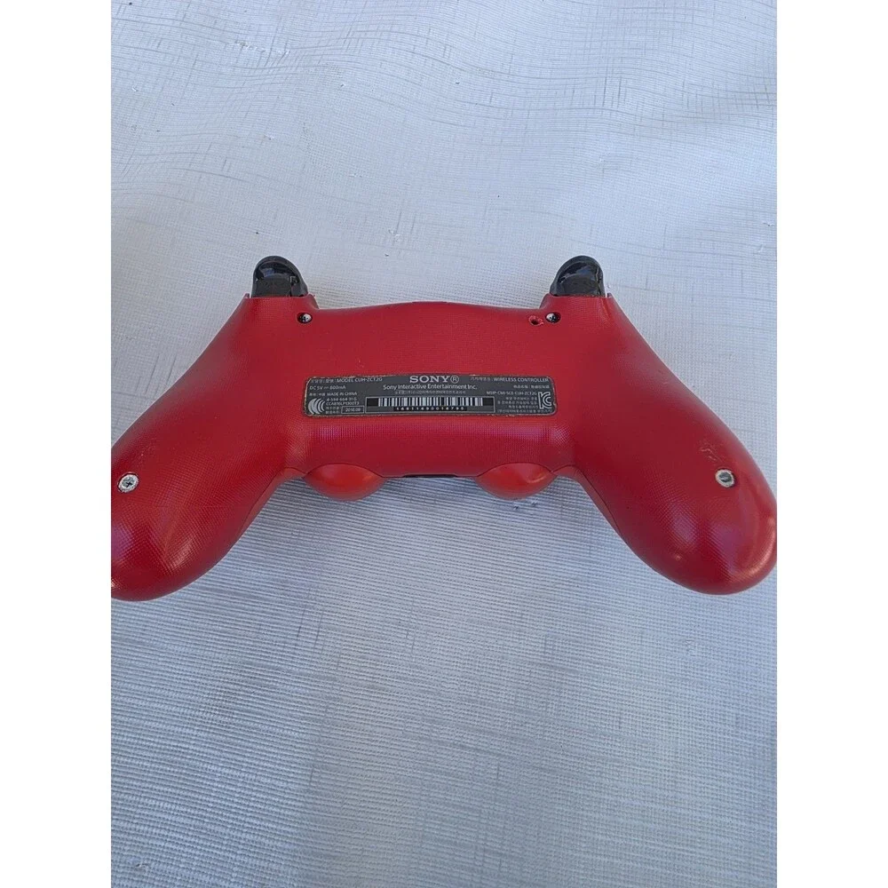 Sony PlayStation Dualshock 4 V2 Controller - Magma Red (CUH-ZCT2G 11)